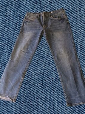 Men's Arizona Jean Co Dark Blue Straight-Leg Jeans